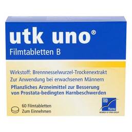 Abbildung: Utk uno Filmtabletten B Filmtabletten, 60 St PZN 01330202