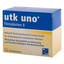 Abbildung: utk uno® Filmtabletten B Filmtabletten, 90 St PZN 01330627
