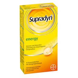 Abbildung: Supradyn Brausetabletten Brausetabletten, 30 St PZN 01339143