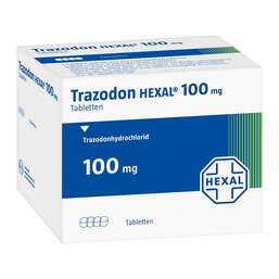 Abbildung: Trazodon Hexal Tabletten 100 St, Tabletten PZN 01345913
