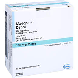 Abbildung: Madopar depot Retardkapseln 60 St, Retard-Kapseln PZN 01351612