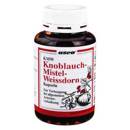 Abbildung: Knoblauch Kapseln mit Mistel und Weißdorn Kapseln, 400 St PZN 01355596