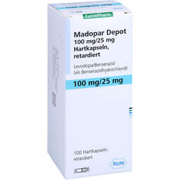 Abbildung: Madopar depot Retardkapseln 100 St, Retard-Kapseln PZN 01364879