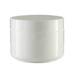 Abbildung: Cremedose doppelwandig weiß 30 ml 1 St PZN 01382185