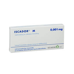Abbildung: Iscador M 0,001 mg Injektionslösung 7X1 ml, Injektionslösung PZN 01385574
