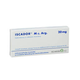 Abbildung: Iscador M c.Arg 20 mg Injektionslösung 7X1 ml, Injektionslösung PZN 01385628
