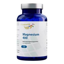 Abbildung: Magnesium 400 Kapseln 120 St, Kapseln PZN 01389566