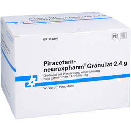 Abbildung: Piracetam neuraxpharm Granul 60X2.4 g, Granulat PZN 01391468