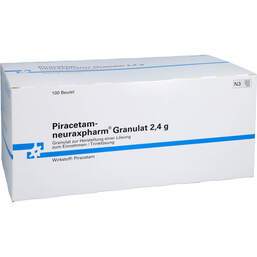Abbildung: Piracetam neuraxpharm Granul 100X2.4 g, Granulat PZN 01391592