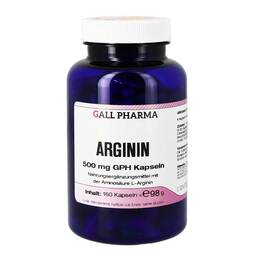 Abbildung: Arginin 500 mg GPH Kapseln 160 St, Kapseln PZN 01395584