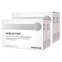 Abbildung: Nobilin First Kombipackung K Kapseln, 2X2X60 St PZN 01397809