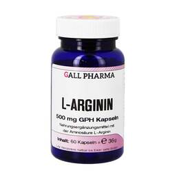 Abbildung: L-Arginin 500 mg GPH Kapseln Kapseln, 60 St PZN 01397873