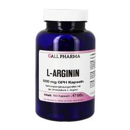 Abbildung: L-Arginin 500 mg GPH Kapseln Kapseln, 160 St PZN 01398074