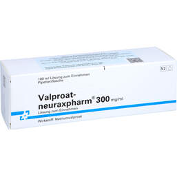 Abbildung: Valproat neuraxpharm Lösung zum Einnehmen 100 ml, Lösung zum Einnehmen PZN 01400598