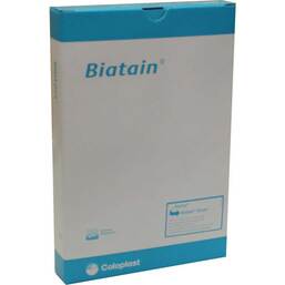 Abbildung: Biatain Super nicht-haftend Superabs.12x20 cm 10 St, Verband PZN 01404981