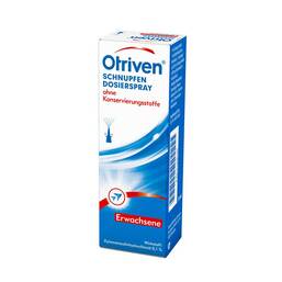 Abbildung: Otriven 0,1% Dosierspray für Erwachsene ohne Konservierungsstoffe Dosierspray, 15 ml PZN 01408140