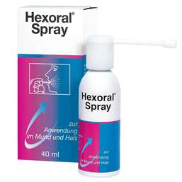 Abbildung: Hexoral® Spray bei Entzündungen im Mundraum Lösung, 40 ml PZN 01409300