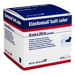Abbildung: Elastomull haft color 20mx8c Binden, 1 St PZN 01412555