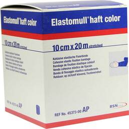 Abbildung: Elastomull haft color 20mx10 1 St, Binden PZN 01412561