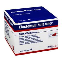 Abbildung: Elastomull haft color 20mx6c Binden, 1 St PZN 01412578