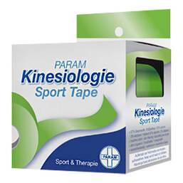Abbildung: Kinesiologie Sport Tape 5 cm x 5 m grün 1 St, Pflaster PZN 01413419