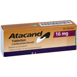 Abbildung: Atacand 16 mg Tabletten 56 St, Tabletten PZN 01413603