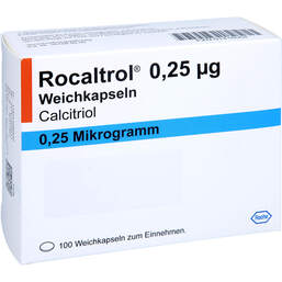Abbildung: Rocaltrol 0,25 µg Weichkapseln 100 St, Weichkapseln PZN 01416004