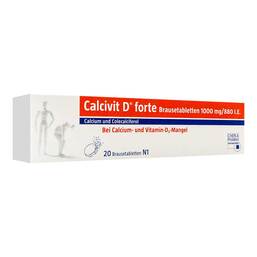 Abbildung: Calcivit D forte Brausetabletten 20 St, Brausetabletten PZN 01416493