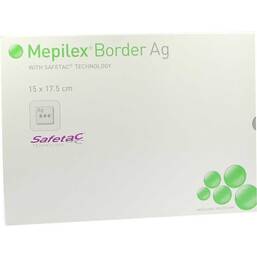 Abbildung: Mepilex Border Ag Verband 15x17,5cm 5 St, Verband PZN 01416978