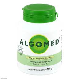 Abbildung: Algomed Chlorella vulgaris Mikroalgen 300 mg Tabletten Tabletten, 100 g PZN 01417096