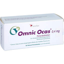 Abbildung: Omnic Ocas 0,4 mg Retardtabletten 90 St, Retard-Tabletten PZN 01419126