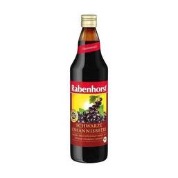 Abbildung: Rabenhorst Schwarzer Johannisbeer Nektar Bio 700 ml, Saft PZN 01420862