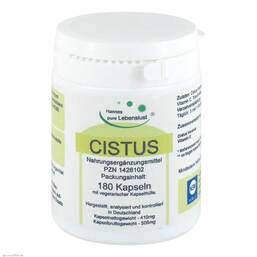 Abbildung: Cistus Incanus Vegi Kapseln Kapseln, 180 St PZN 01428102