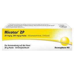 Abbildung: Micotar ZP Paste 20 g, Paste PZN 01430346