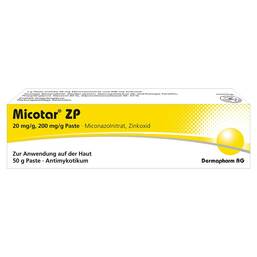 Abbildung: Micotar ZP Paste Paste, 50 g PZN 01430352