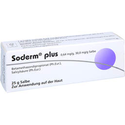 Abbildung: Soderm Plus Salbe 25 g, Salbe PZN 01430429