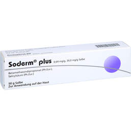 Abbildung: Soderm Plus Salbe 50 g, Salbe PZN 01430441