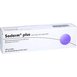 Abbildung: Soderm Plus Salbe 100 g, Salbe PZN 01430458
