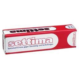 Abbildung: Settima Spezialcreme gegen Zah Zahnpasta, 25 ml PZN 01431305