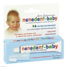 Abbildung: Nenedent Baby Zahnpflege Set Zahnpasta, 20 ml PZN 01439821