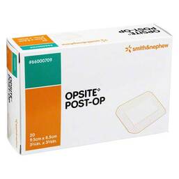 Abbildung: Opsite Post OP 9,5x8,5cm Verband Verband, 20X1 St PZN 01447430