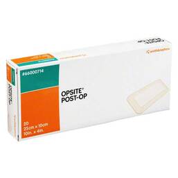 Abbildung: Opsite Post OP 25x10cm Verband Verband, 20X1 St PZN 01447499
