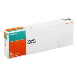 Abbildung: Opsite Post OP 30x10cm Verband Verband, 20X1 St PZN 01447507