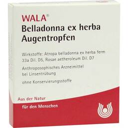 Abbildung: Belladonna ex Herba Augentro Augentropfen, 5X0.5 ml PZN 01447915