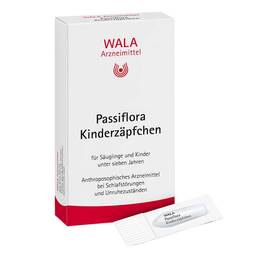 Abbildung: Passiflora Kinderzäpfchen Kinder-Suppositorien, 10X1 g PZN 01448429