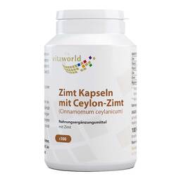 Abbildung: Zimt 500 mg + Zink + Chrom Kapseln Kapseln, 100 St PZN 01454855