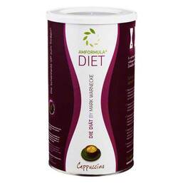 Abbildung: Amformula Diet Cappuccino Pulver Pulver, 490 g PZN 01457658
