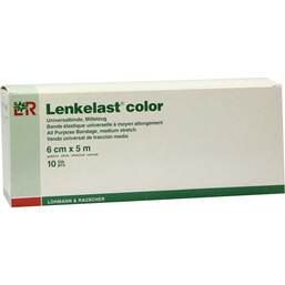 Abbildung: Lenkelast Color blau 6cmx5m 10 St, Binden PZN 01467444