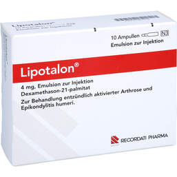 Abbildung: Lipotalon Ampullen 10X1 ml, Ampullen PZN 01467616