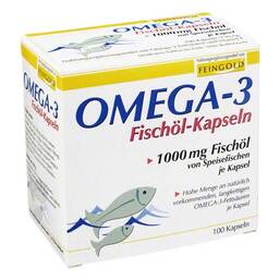 Abbildung: Omega 3 Fischöl Kapseln Kapseln, 100 St PZN 01469549